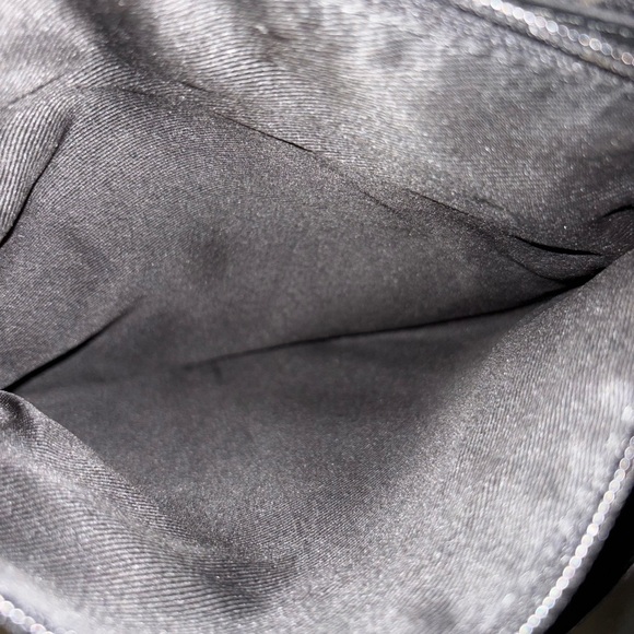 Great American Leather Works Patchwork Crossbody Handbag Black and Brown - Picture 7 of 15